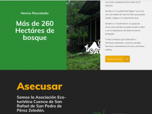 website Eco-turística
